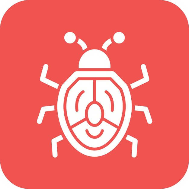 L'image vectorielle de l'icône de bug peut être utilisée pour No Code