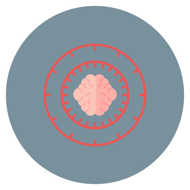 Vecteur l'image vectorielle de l'icône de ciblage comportemental peut être utilisée pour l'agence de médias sociaux