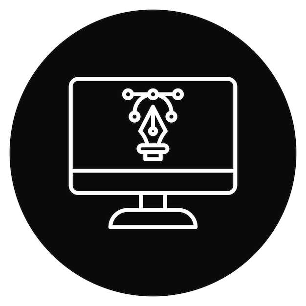 Image vectorielle d'icône de conception vectorielle Web Peut être utilisée pour le codage et le développement