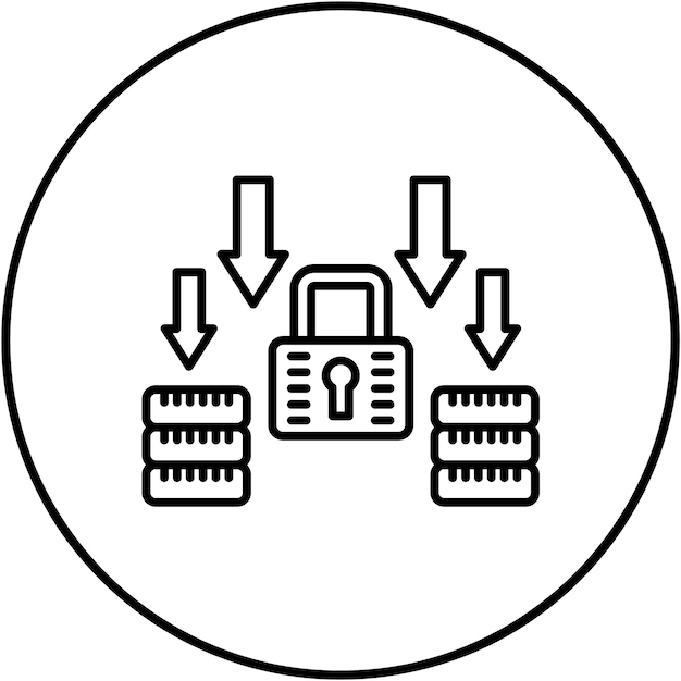 Vecteur l'image vectorielle de l'icône des dépenses fixes peut être utilisée pour la comptabilité