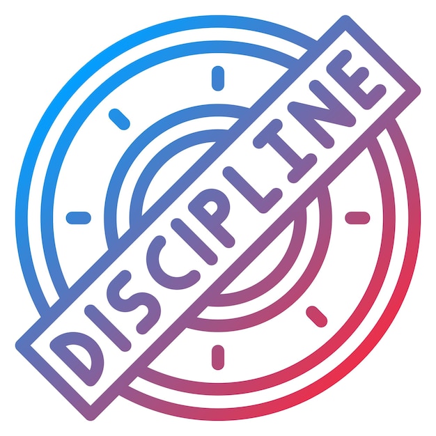 L'image vectorielle de l'icône de la discipline peut être utilisée pour l'adoption d'enfants