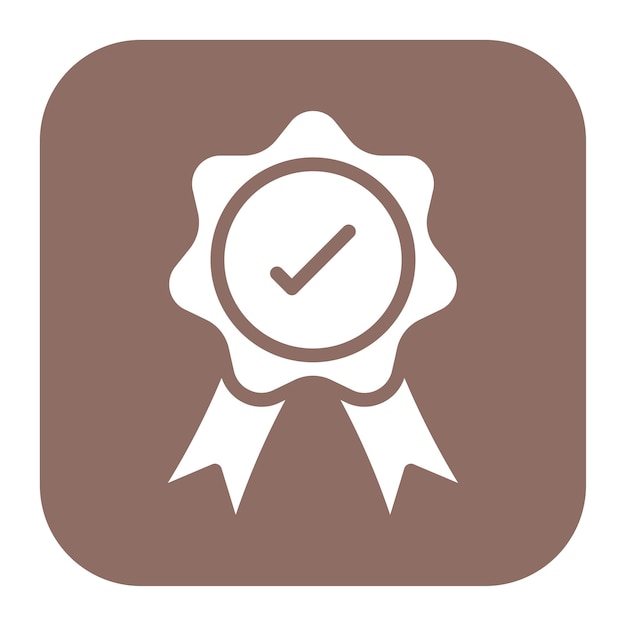 Image vectorielle de l'icône du badge vérifiée Peut être utilisée pour la diffusion en direct