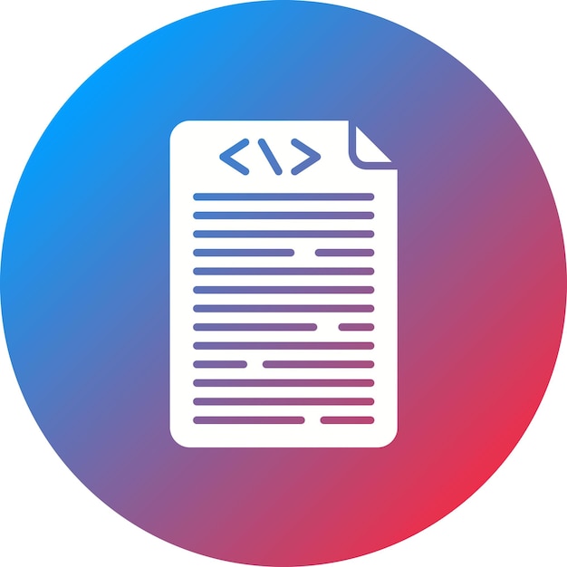 L'image vectorielle de l'icône du code source peut être utilisée pour No Code