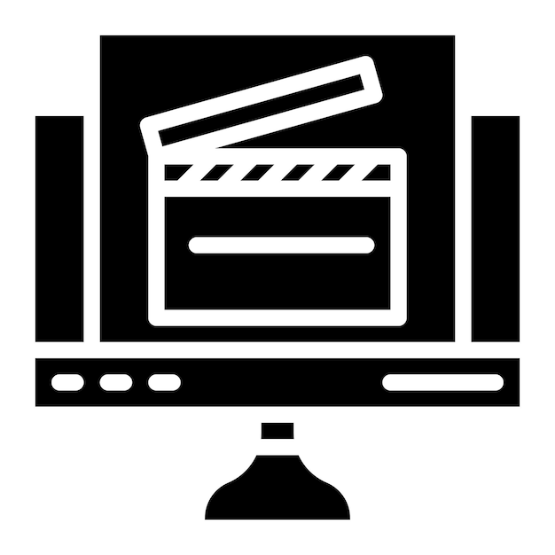 L'image vectorielle de l'icône du drame peut être utilisée pour les genres de films