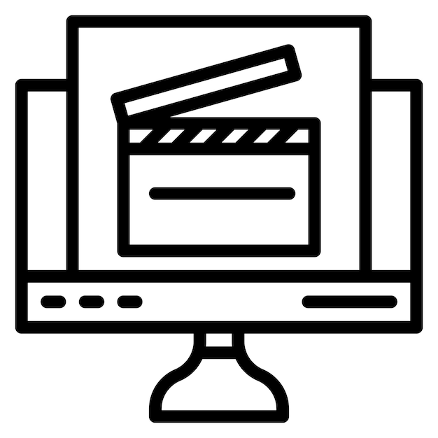 L'image vectorielle de l'icône du drame peut être utilisée pour les genres de films