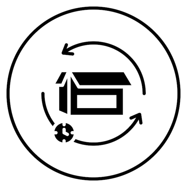 Vecteur l'image vectorielle de l'icône du produit peut être utilisée pour la gestion du produit