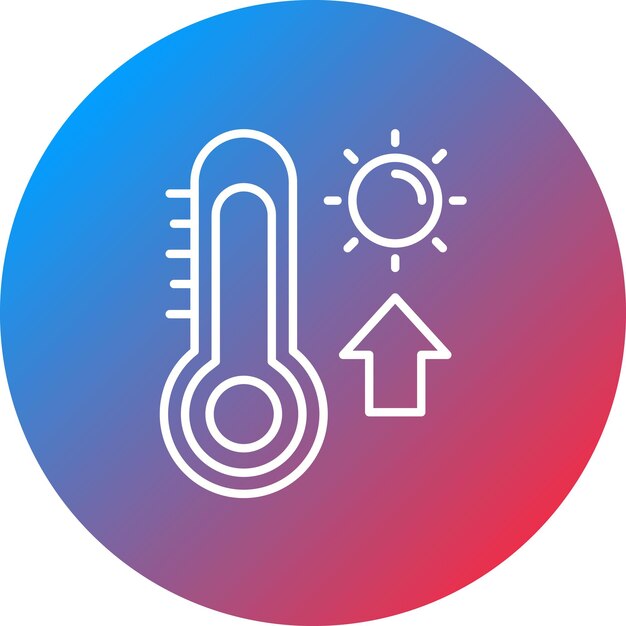 L'image Vectorielle De L'icône Du Thermomètre Peut être Utilisée Pour Spa
