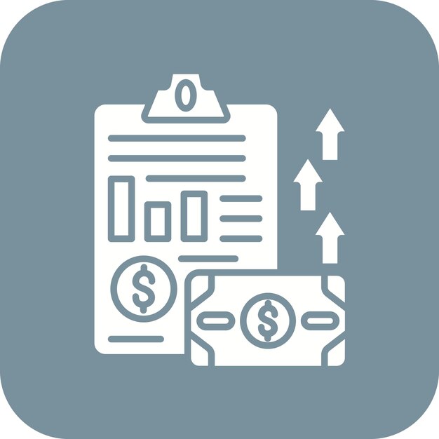 Vecteur l'image vectorielle de l'icône d'évaluation peut être utilisée pour la comptabilité