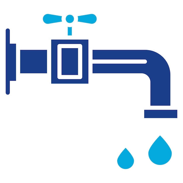 Vecteur l'image vectorielle de l'icône de la goutte d'eau peut être utilisée pour la journée de la terre