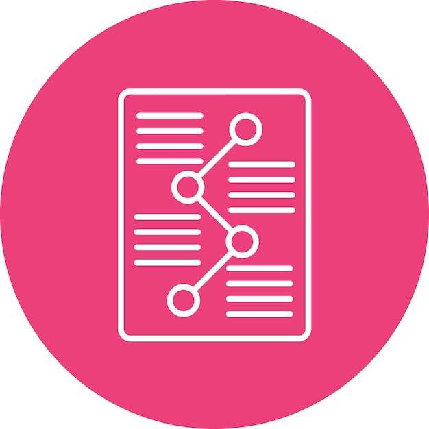 Image vectorielle d'icône infographique peut être utilisée pour le marketing numérique
