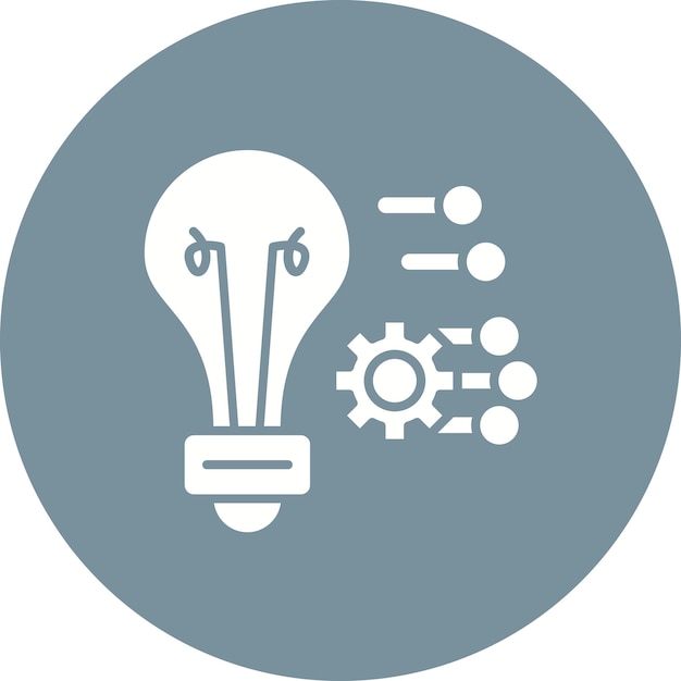 L'image vectorielle de l'icône de l'innovation peut être utilisée pour No Code