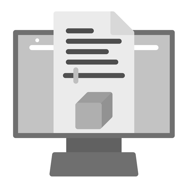 L'image vectorielle de l'icône d'installation du projet peut être utilisée pour les documents et les fichiers
