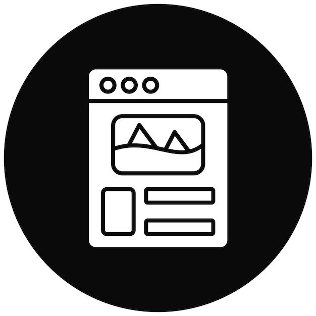 L'image vectorielle de l'icône de l'interface utilisateur peut être utilisée pour No Code