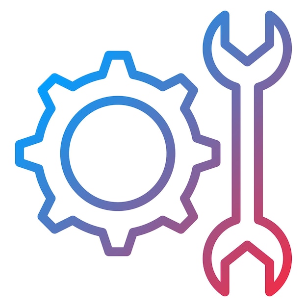 L'image vectorielle de l'icône de maintenance peut être utilisée pour la fabrication