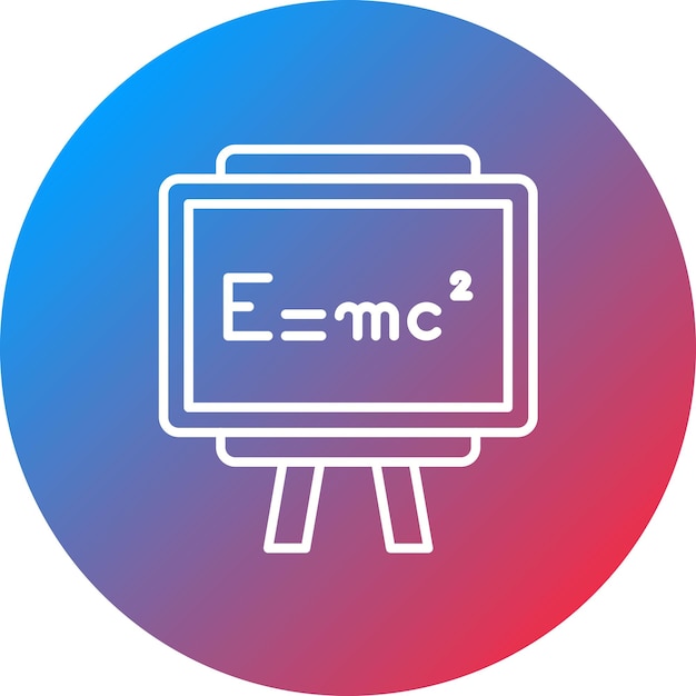 Vecteur l'image vectorielle de l'icône de la relativité peut être utilisée pour la physique