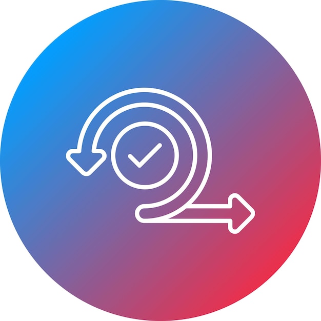 L'image vectorielle de l'icône Scrum peut être utilisée pour l'UX et l'UI