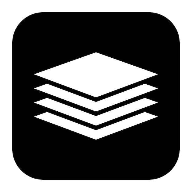 L'image vectorielle de l'icône des surplombs peut être utilisée pour la fabrication additive
