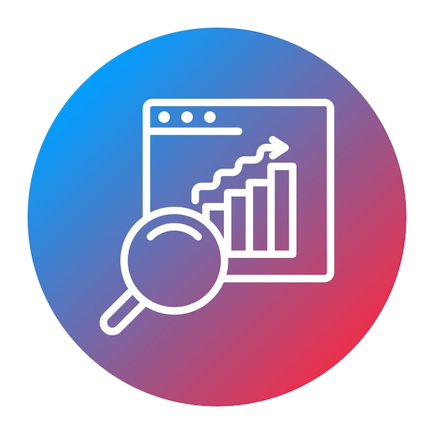 Image vectorielle d'icône de test exploratoire Peut être utilisée pour les tests logiciels