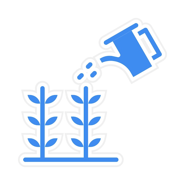 Vecteur l'image vectorielle de l'icône thirsty crops peut être utilisée pour la crise de l'eau