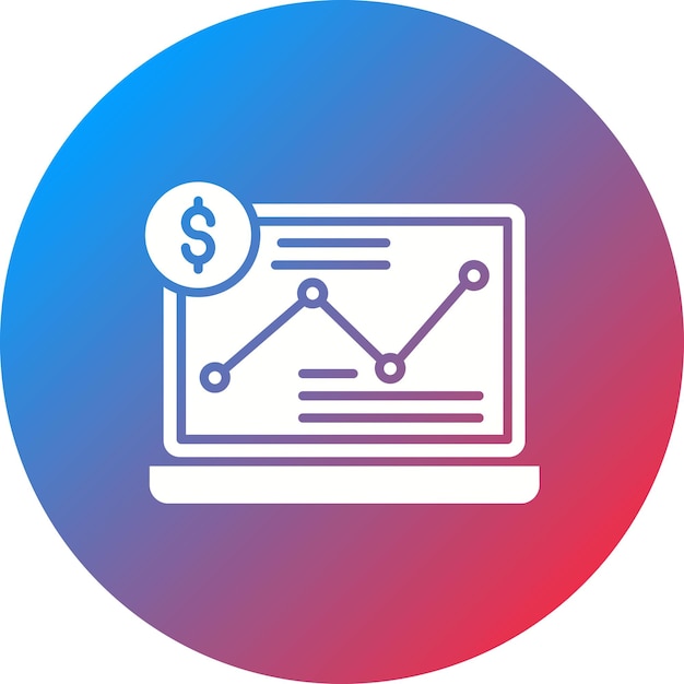 Image Vectorielle D'icône De Trafic Payante Peut être Utilisée Pour L'agence De Médias Sociaux