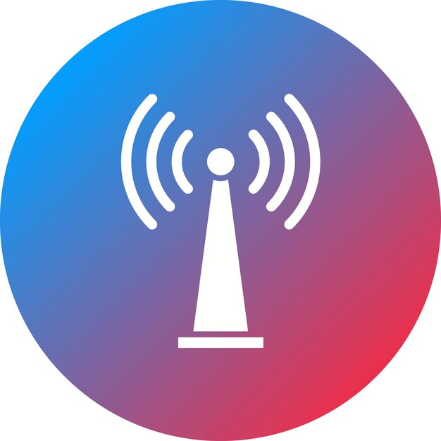 L'image vectorielle de l'icône Wi-Fi Tethering peut être utilisée pour l'UX de l'interface utilisateur mobile