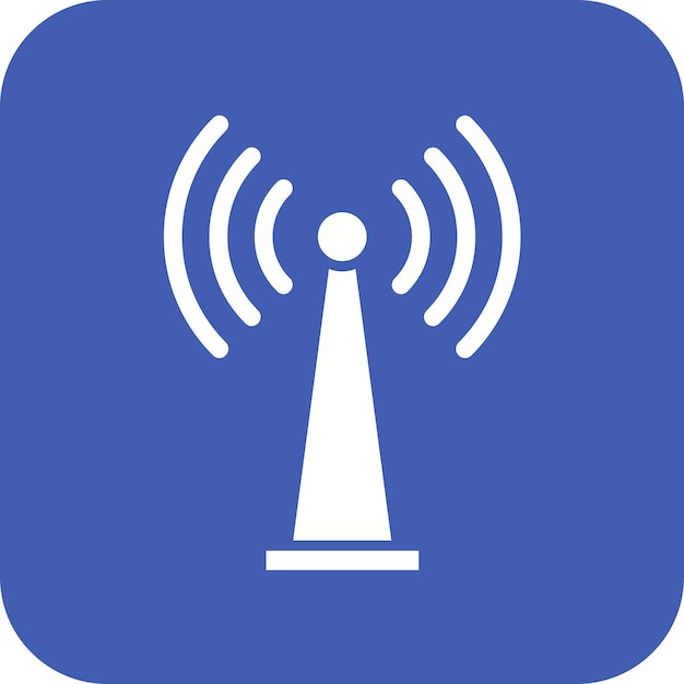 L'image vectorielle de l'icône Wi-Fi Tethering peut être utilisée pour l'UX de l'interface utilisateur mobile