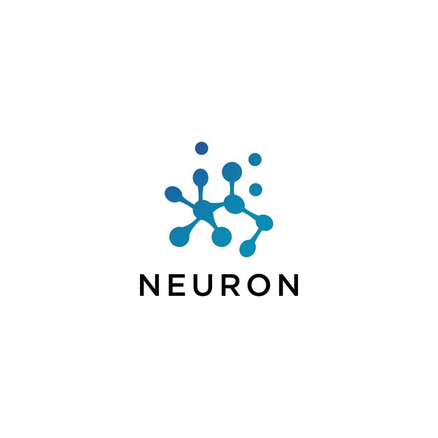 Image Vectorielle De Neurone Logo Icône