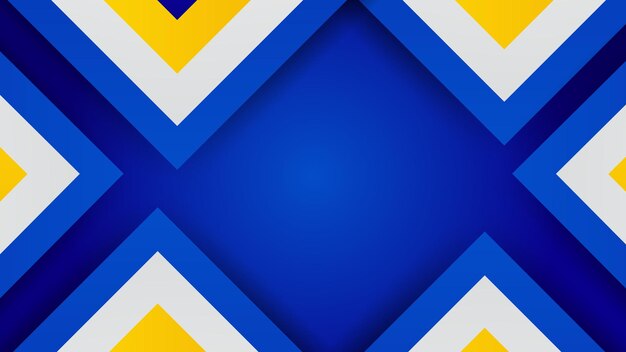 Images de conception de fond bleu et jaune à gradient abstrait