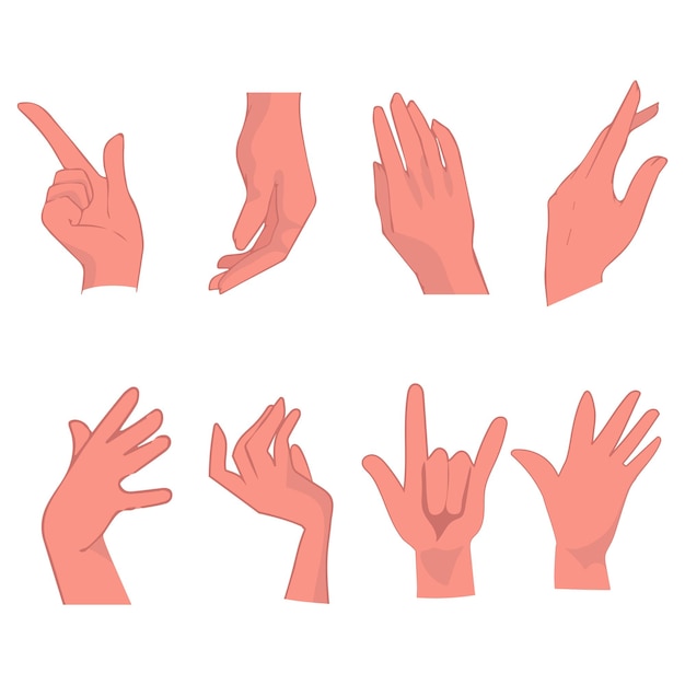 des images de mains