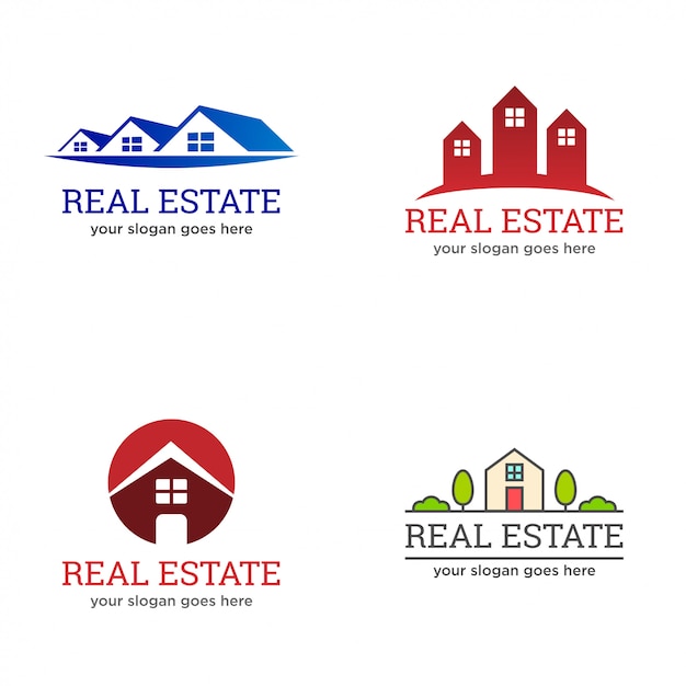 Immobilier, Agent Immobilier, Housing Logo