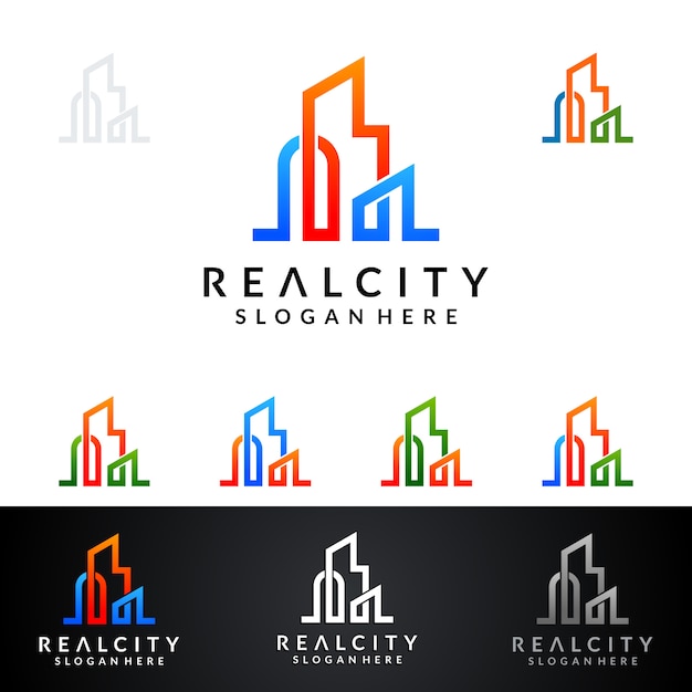 Immobilier Logo Design