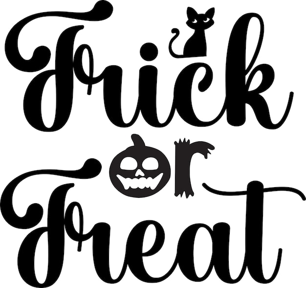 Impression De Conception De Typographie D'halloween Pour L'affiche De Bannière De Tasse De T-shirt Etc.