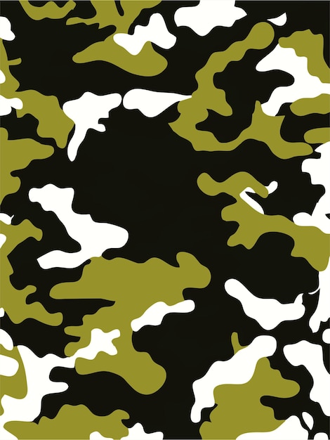 Impression De Fond Camouflage Pour L'armée
