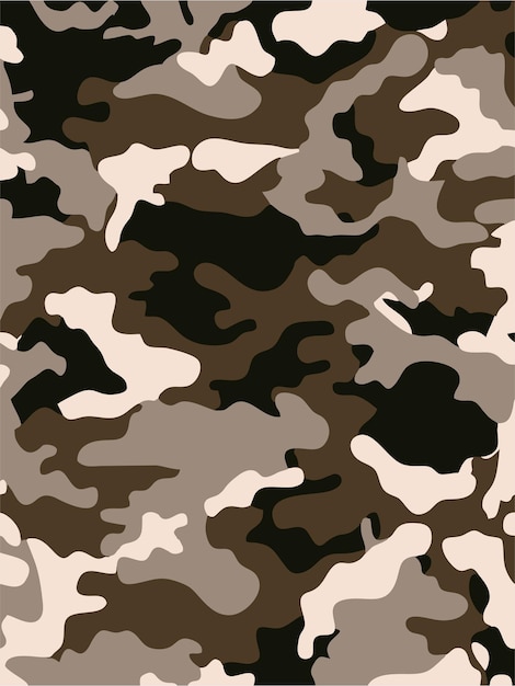 Vecteur impression de fond camouflage pour l'armée