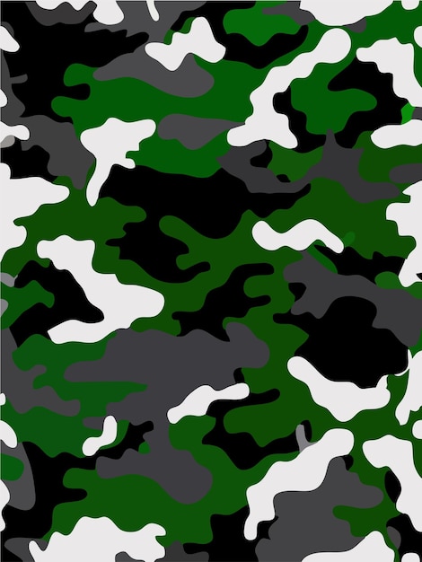 Impression De Fond Camouflage Pour L'armée