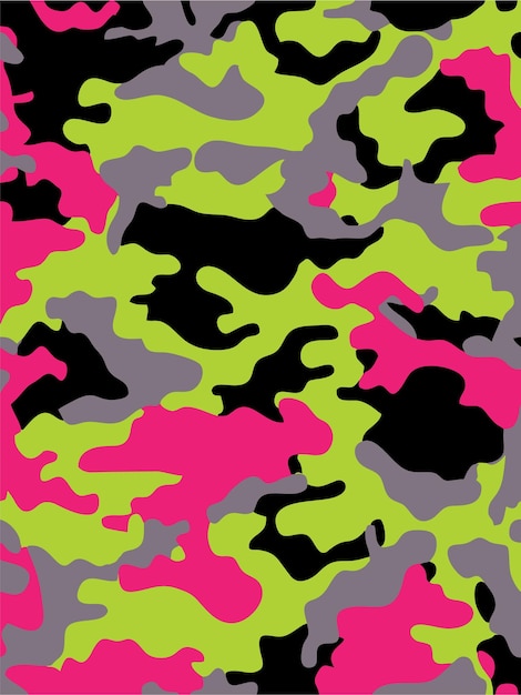 Impression De Fond Camouflage Pour L'armée