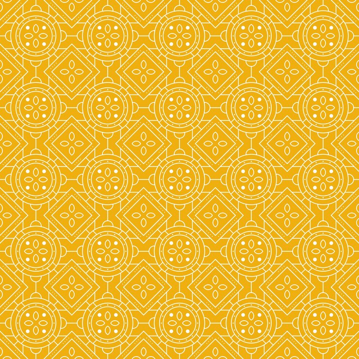 Impression de fond sans couture de batik géométrique.