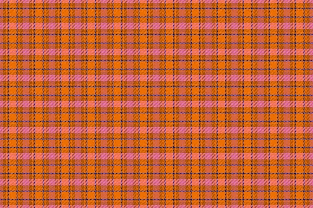 Impression De Fond Tartan Sans Couture à Carreaux. Texture Textile. Illustration Vectorielle.