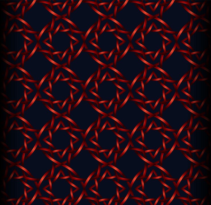 Vecteur impression de motif celtique sans couture