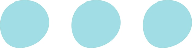 Indicateur de progression en cercles dessinés à la main