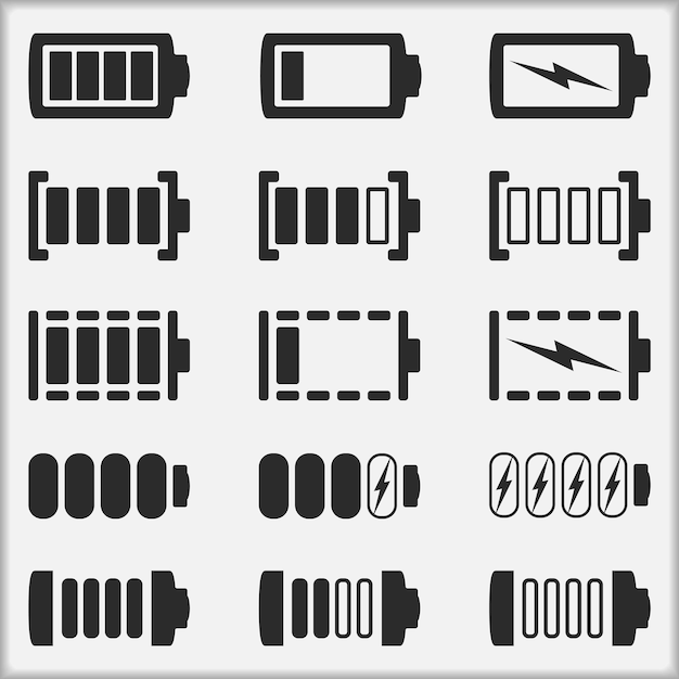 Indicateurs d'une batterie