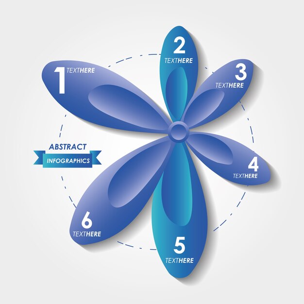 Infographie Abstraite Avec Croquis Numériques