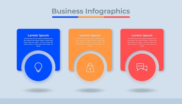 Infographie De La Chronologie Visualisation Des Données D'entreprise Diagramme De Processus Graphique Avec Options D'étapes