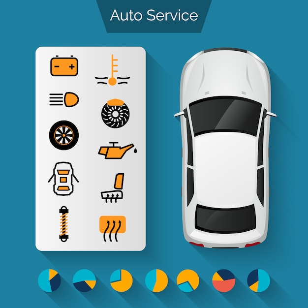 Infographie Du Service Automobile