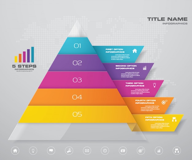 Infographie De Graphique Pyramidal