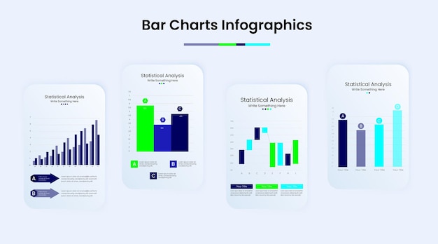 Infographie des graphiques à barres