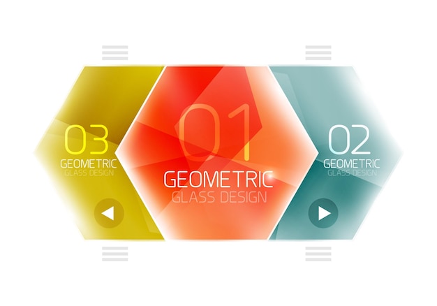 Infographie de l'option hexagonale