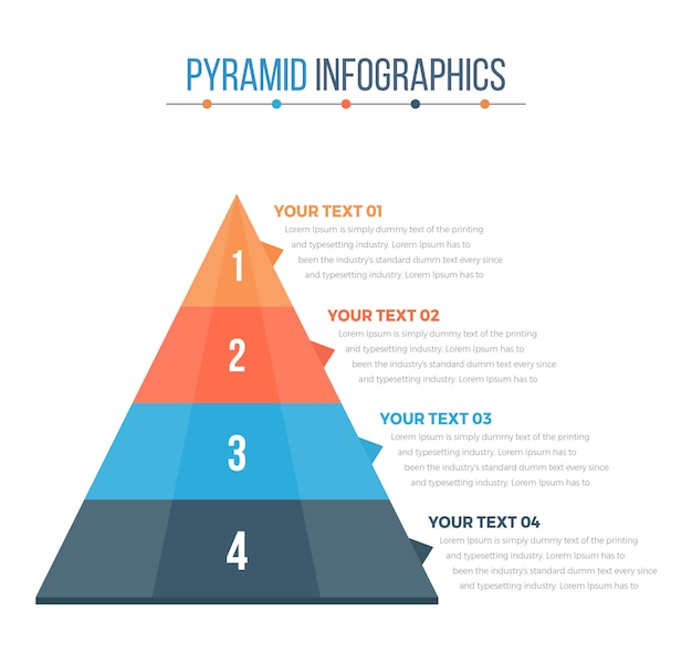 Infographie de la pyramide