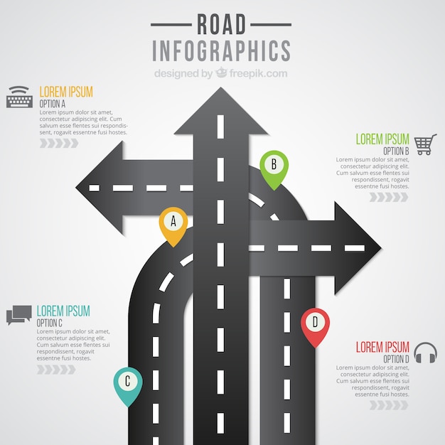 Infographie Routier