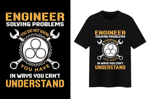 Ingénieur En Conception De T-shirts
